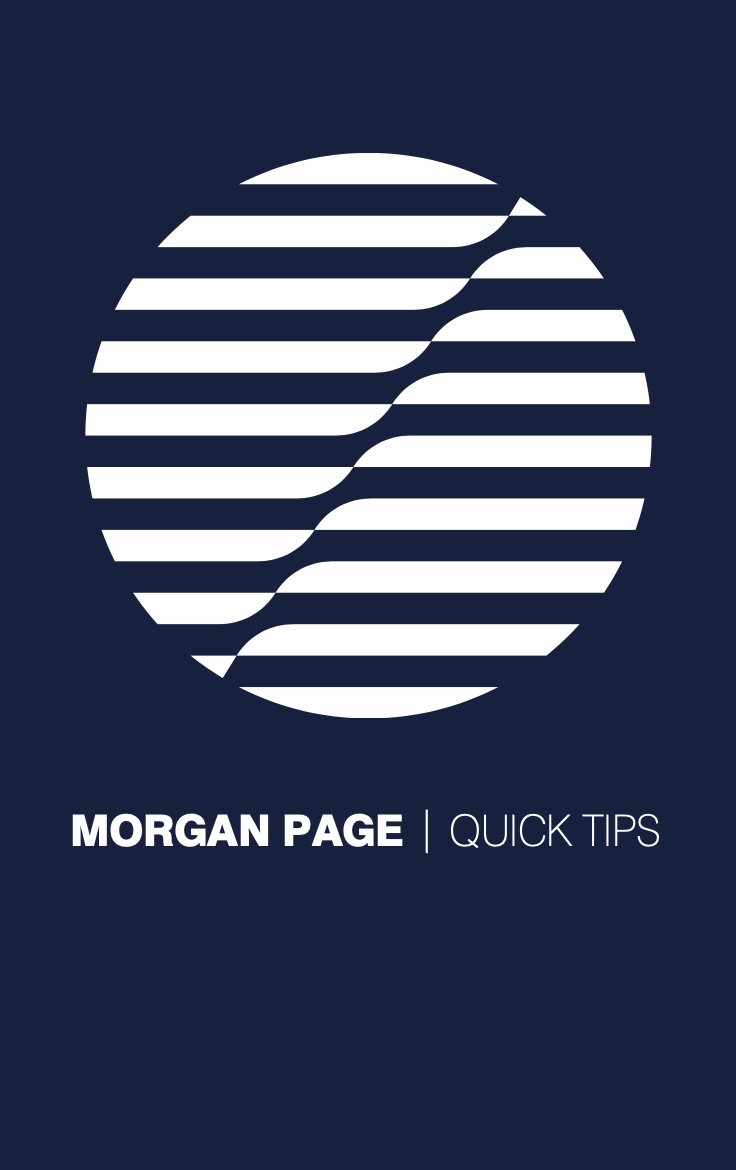 Morgan Page Quick Tips - Card Deck (PDF Download)