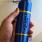 Blue USB case with carabiner