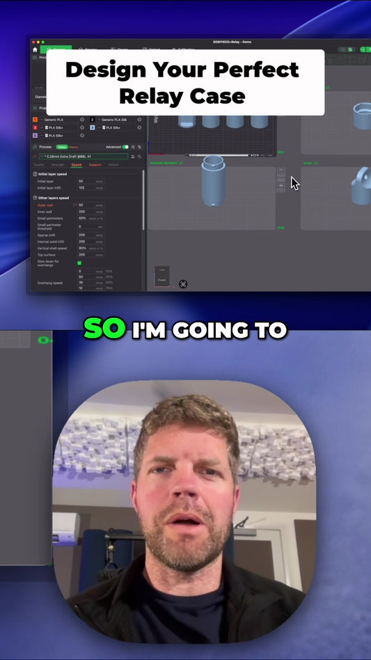 Sidepiece Relay - 3D Model + Video Tutorial